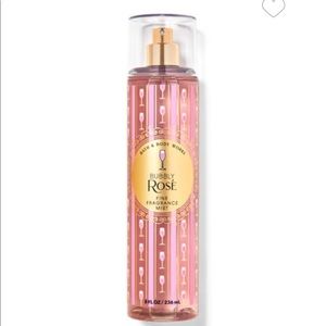 Bubbly rose fragrance body spray